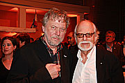 Kammerspiele Intendant Johan Simons (li.) und Filmproduzent Rob Houwer (©Foto: Martin Schmitz)